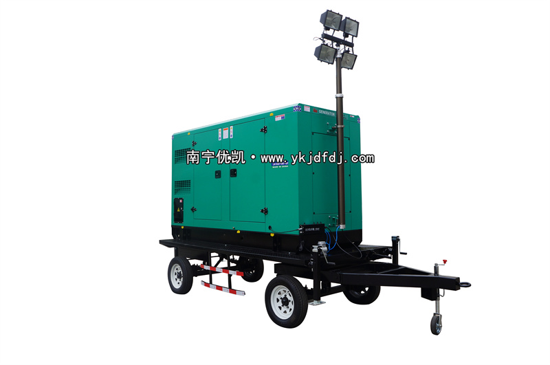 移動燈塔式靜音柴油發電機組