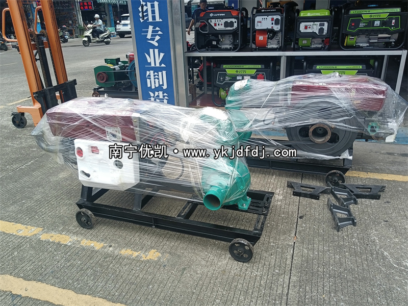 2024年7月30日，國外項目出口兩臺4寸柴油水泵機組及4臺清水泵